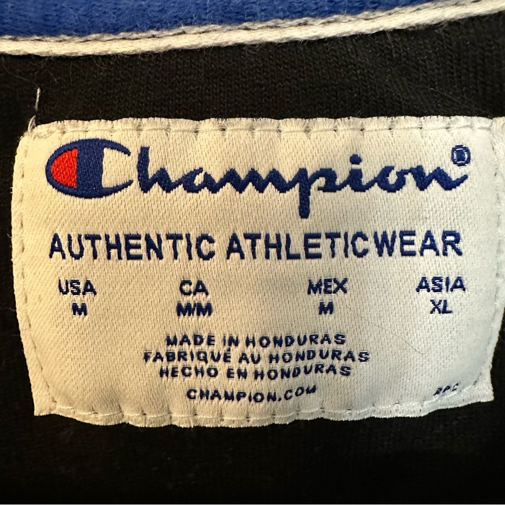 Women’s Champion Black Crew with Iridescent Logo, size Medium - Picture 4 of 6